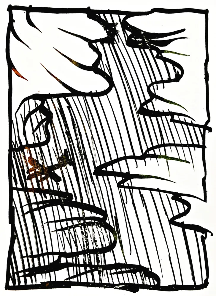 Litografía Alechinsky - Résumé