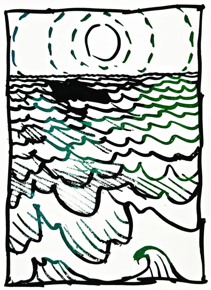 Litografía Alechinsky - Résumé