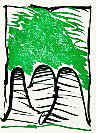 Litografía Alechinsky - Résumé