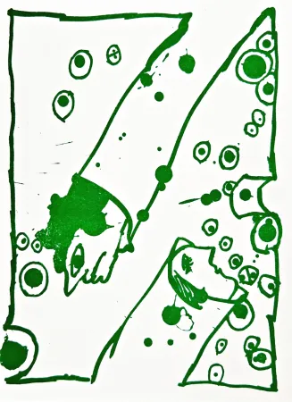 Litografía Alechinsky - Résumé