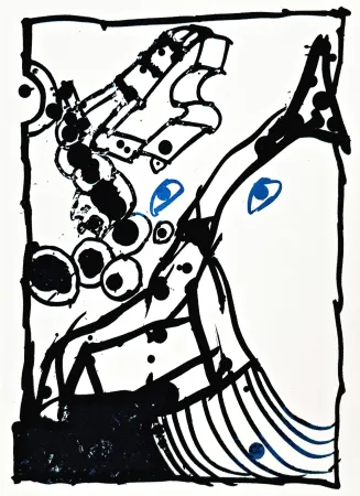 Litografía Alechinsky - Résumé