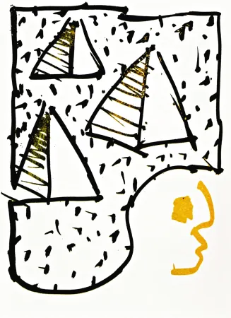 Litografía Alechinsky - Résumé