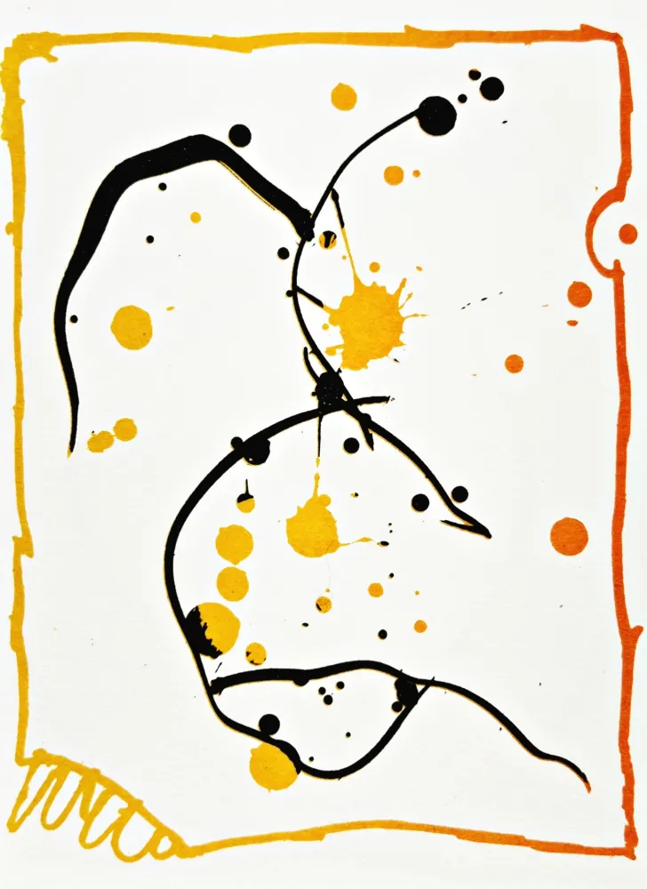 Litografía Alechinsky - Résumé