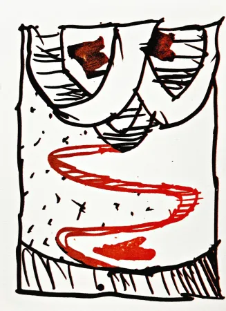 Litografía Alechinsky - Résumé