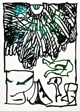 Litografía Alechinsky - Résumé