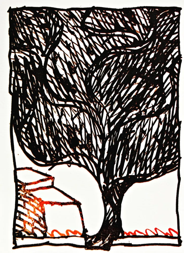 Litografía Alechinsky - Résumé