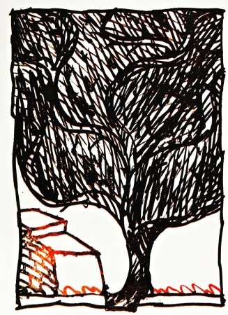 Litografía Alechinsky - Résumé