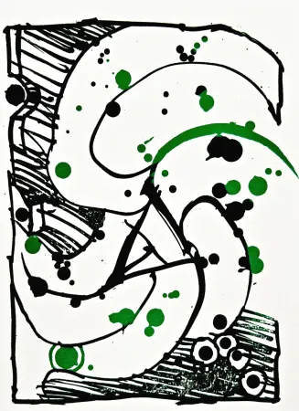 Litografía Alechinsky - Résumé