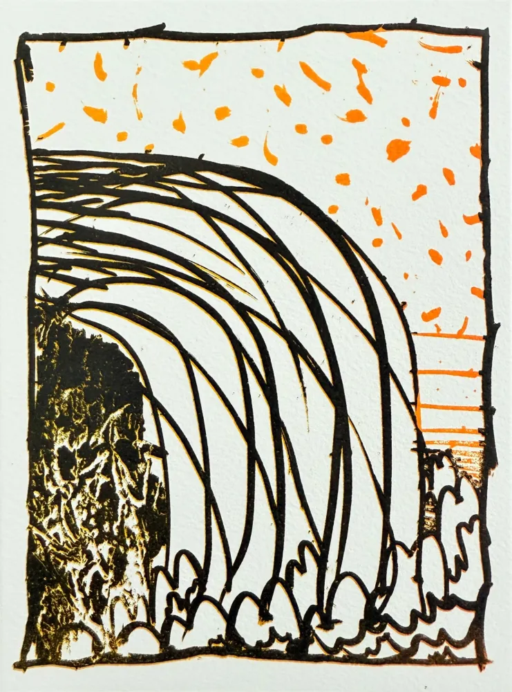 Litografía Alechinsky - Résumé