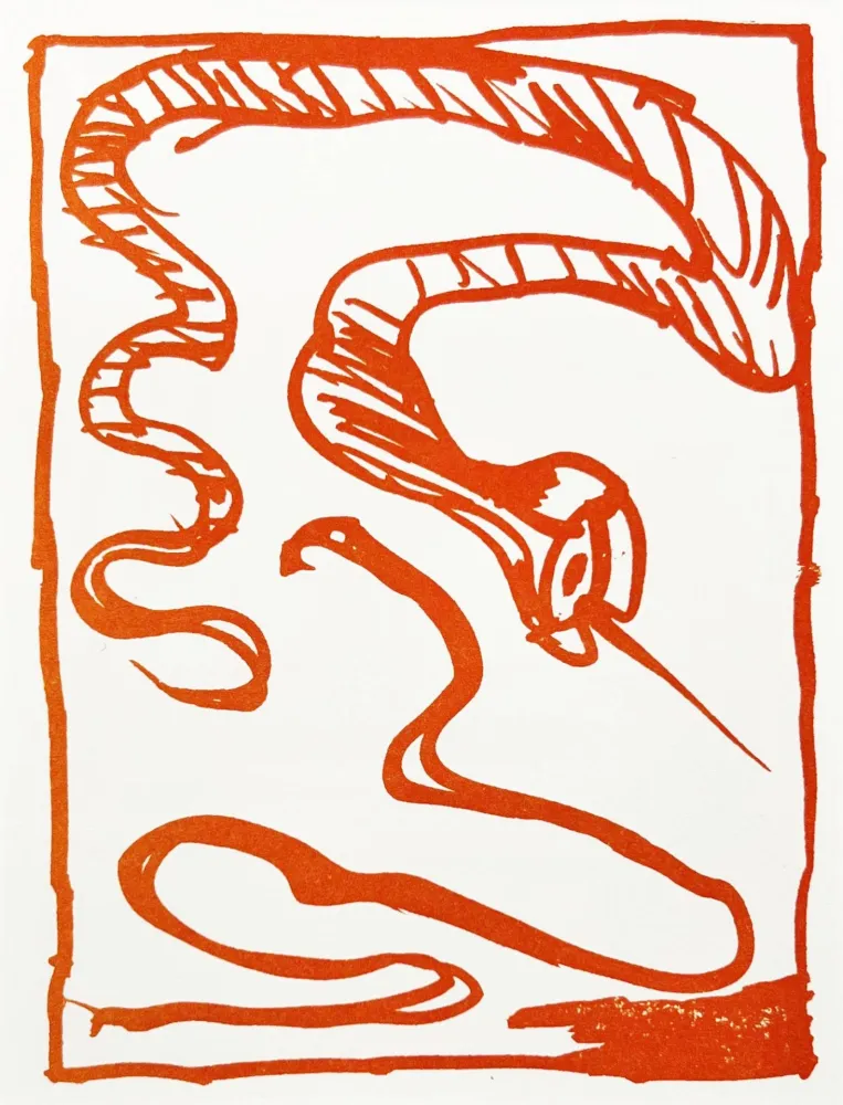 Litografía Alechinsky - Résumé