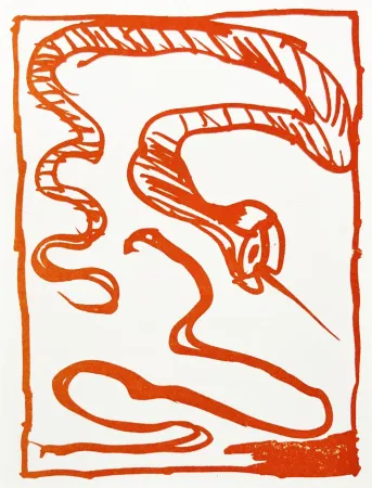 Litografía Alechinsky - Résumé