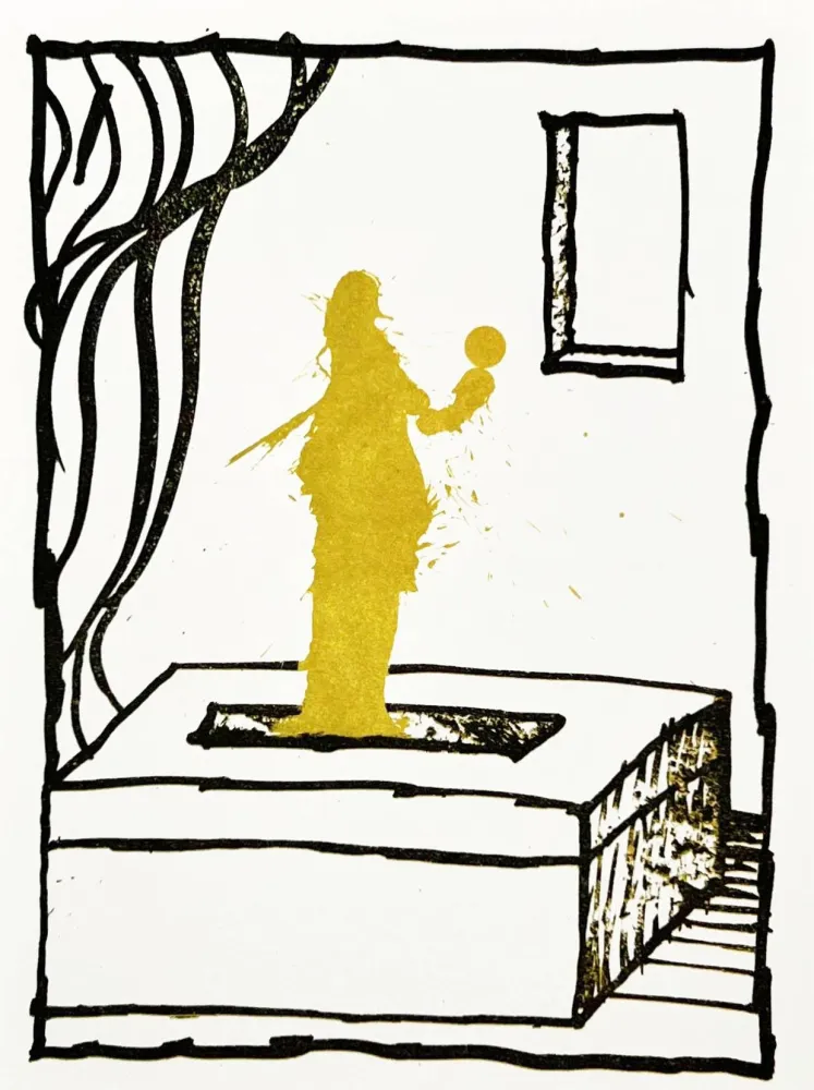 Litografía Alechinsky - Résumé