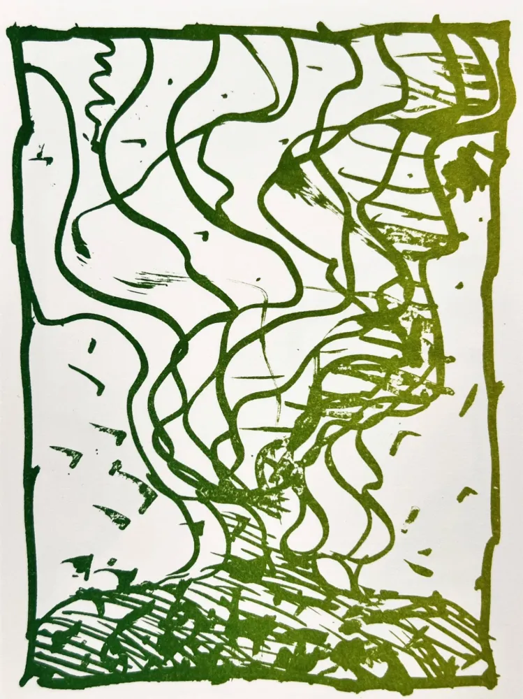 Litografía Alechinsky - Résumé