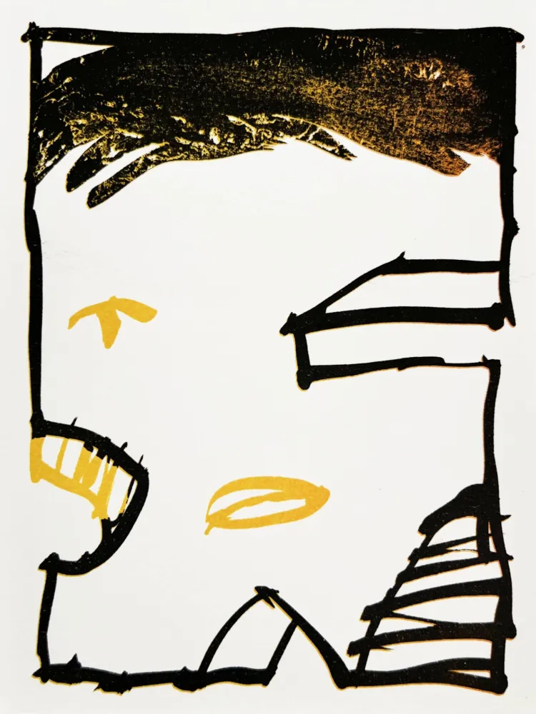 Litografía Alechinsky - Résumé