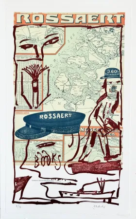 Litografía Alechinsky - Rossaert