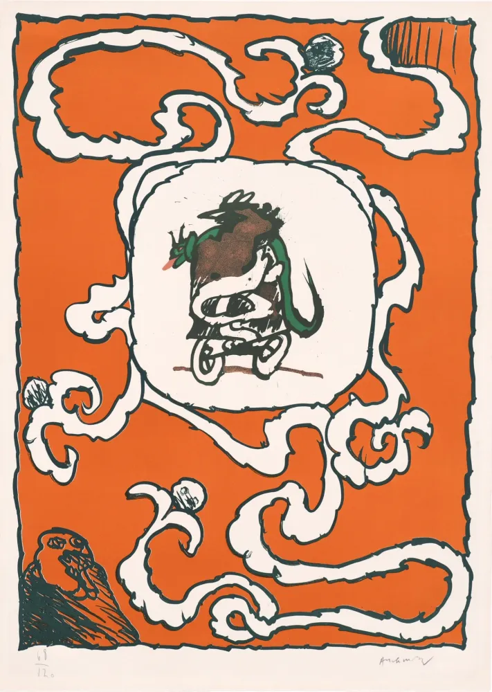 Litografía Alechinsky - Rotterdam