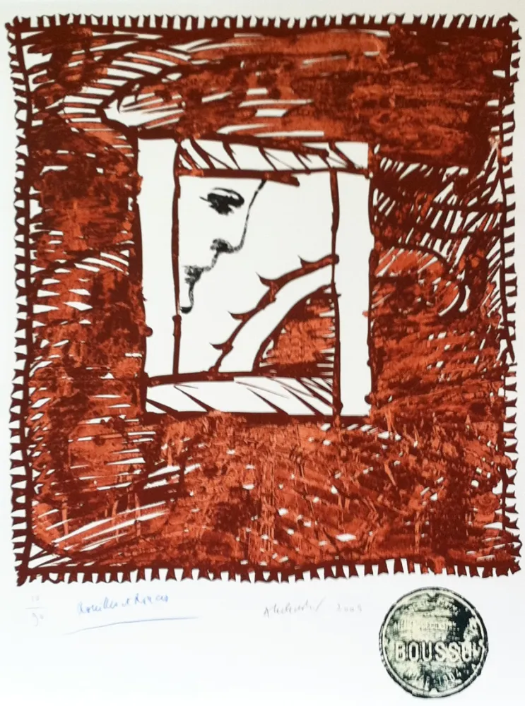 Litografía Alechinsky - Rouilles et Ronces 