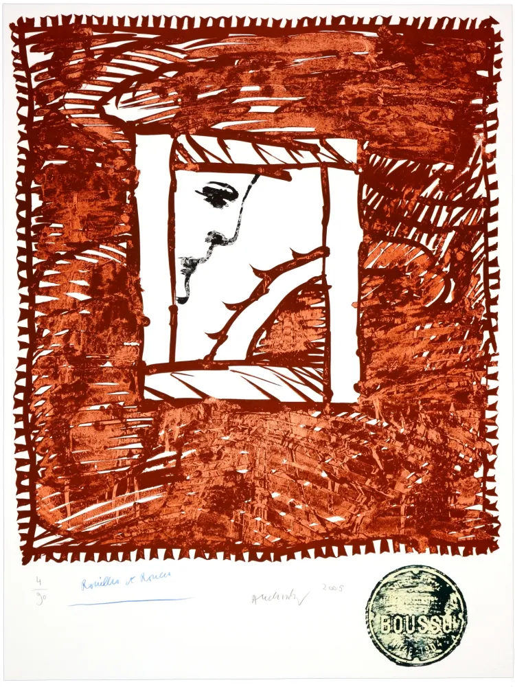 Litografía Alechinsky - Rouilles et Ronces