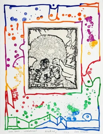 Aguafuerte Alechinsky - Sans carapace