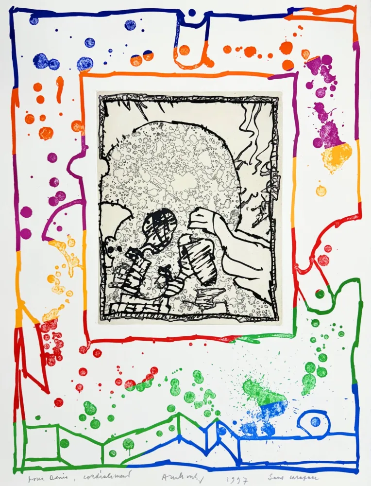 Aguafuerte Alechinsky - Sans carapace