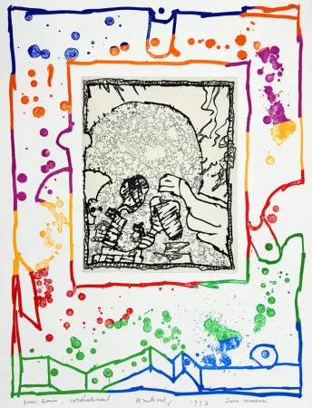 Aguafuerte Alechinsky - Sans carapace