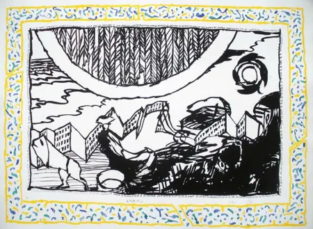 Grabado Alechinsky - Sans L'Ecorce D