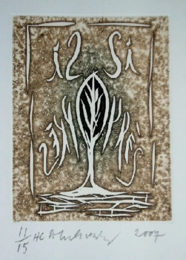 Aguafuerte Y Aguatinta Alechinsky - Sans titre