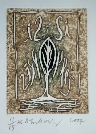 Aguafuerte Y Aguatinta Alechinsky - Sans titre