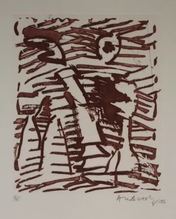 Aguafuerte Y Aguatinta Alechinsky - Sans titre