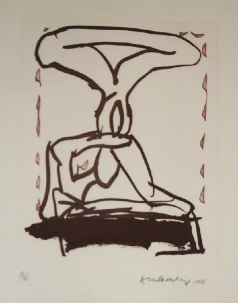 Aguafuerte Y Aguatinta Alechinsky - Sans titre