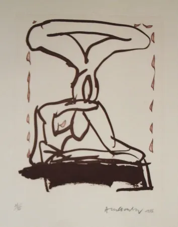 Aguafuerte Y Aguatinta Alechinsky - Sans titre