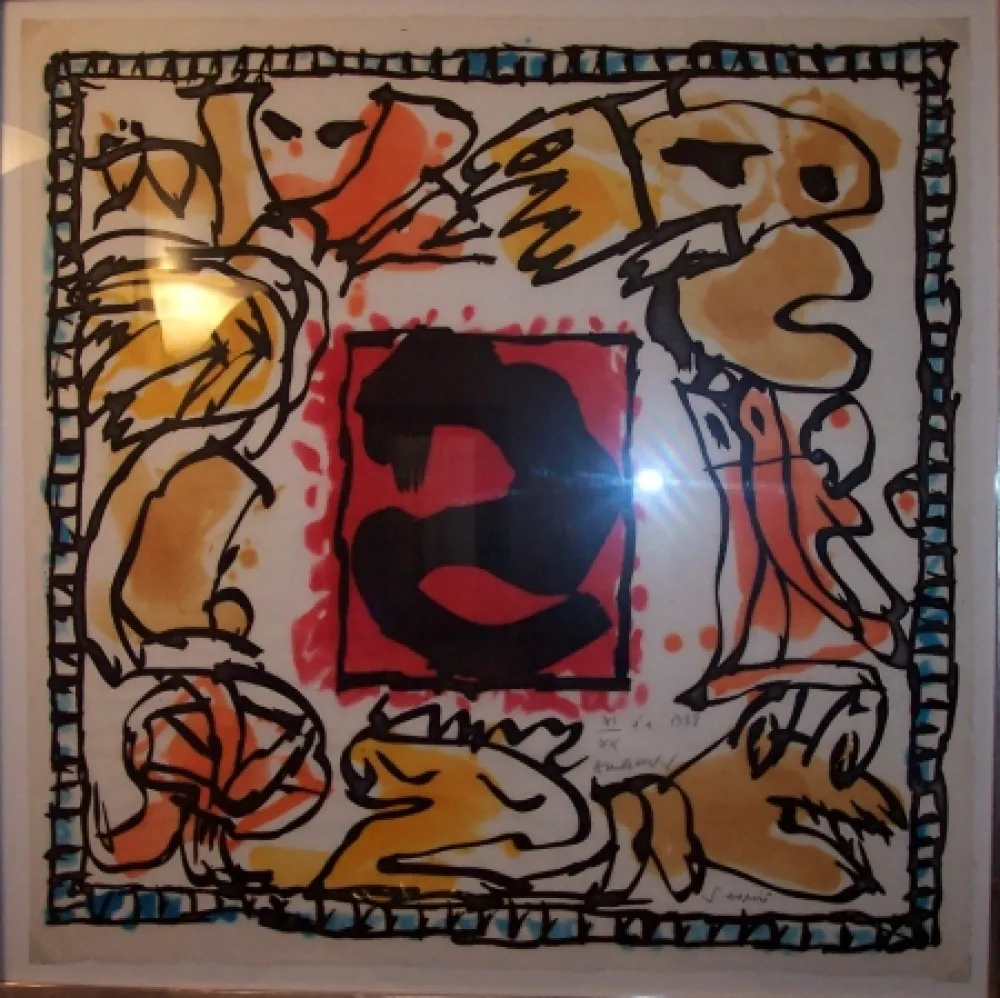 Aguafuerte Y Aguatinta Alechinsky - S'aspire