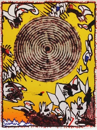 Litografía Alechinsky - SEOUL