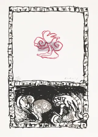 Aguafuerte Alechinsky - Serpent 03