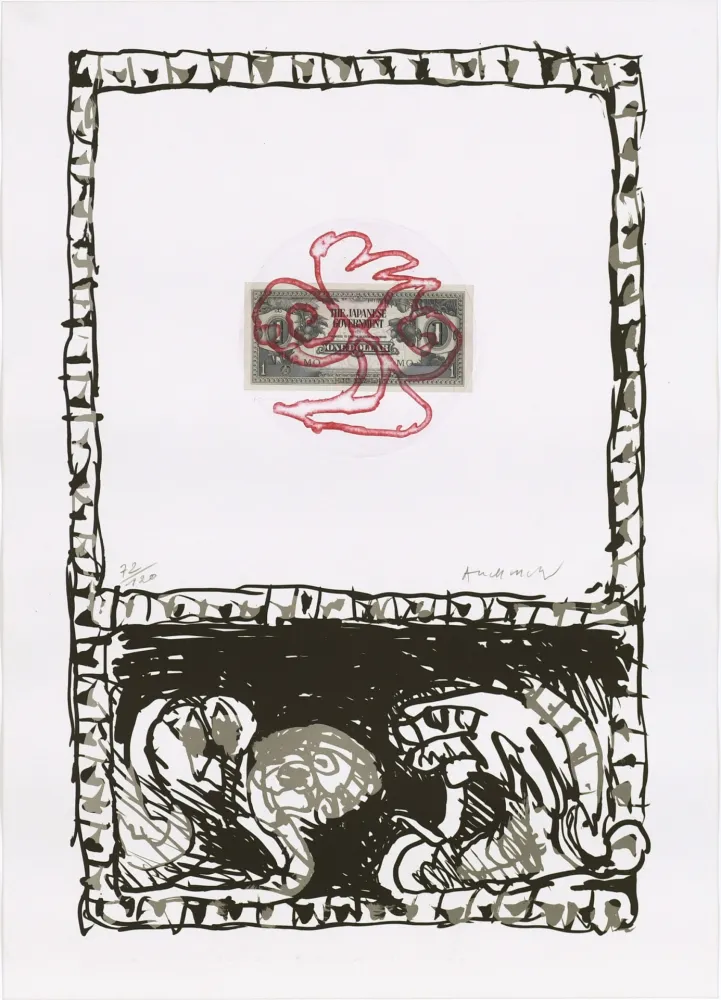 Aguafuerte Alechinsky - Serpent 03