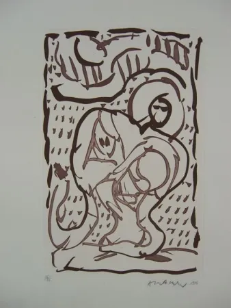 Grabado Alechinsky - S/T