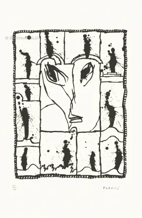 Aguafuerte Y Aguatinta Alechinsky - Sur les onze coups de midi