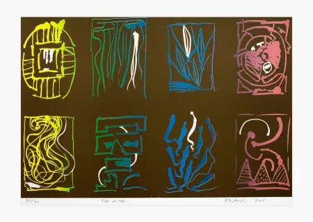 Litografía Alechinsky - Tap et car