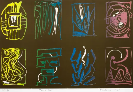 Litografía Alechinsky - Tap et car