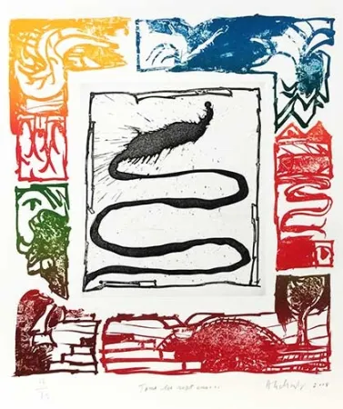 Grabado Alechinsky - Tous les 7 ans