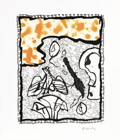 Linograbado Alechinsky - Traité des excitants modernes 01