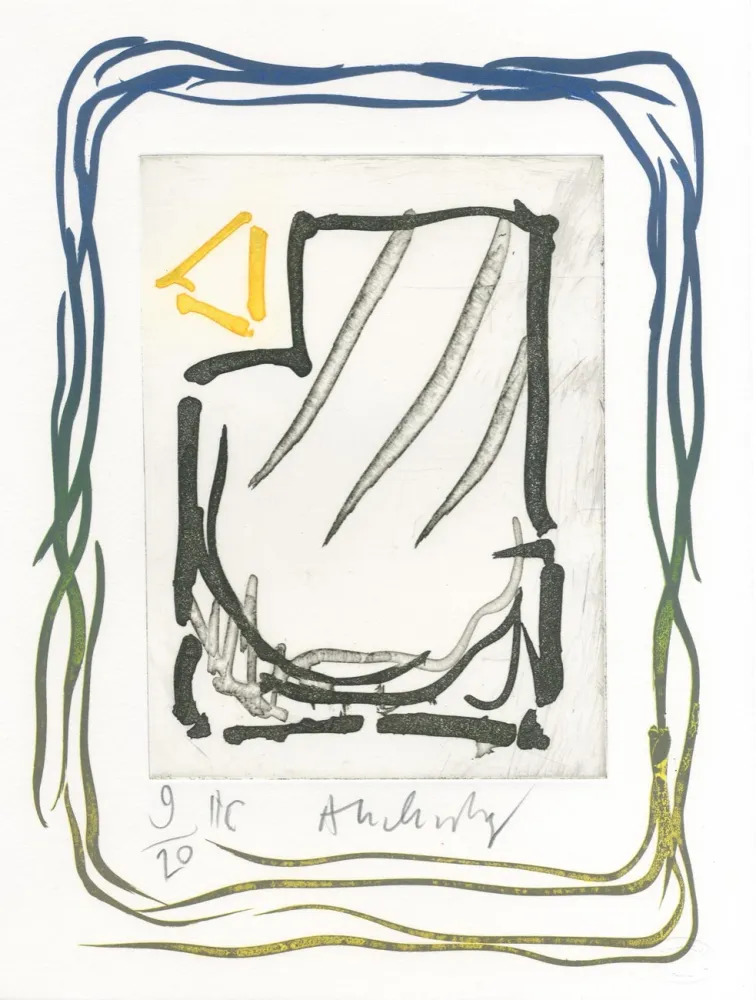 Aguafuerte Alechinsky - Triade