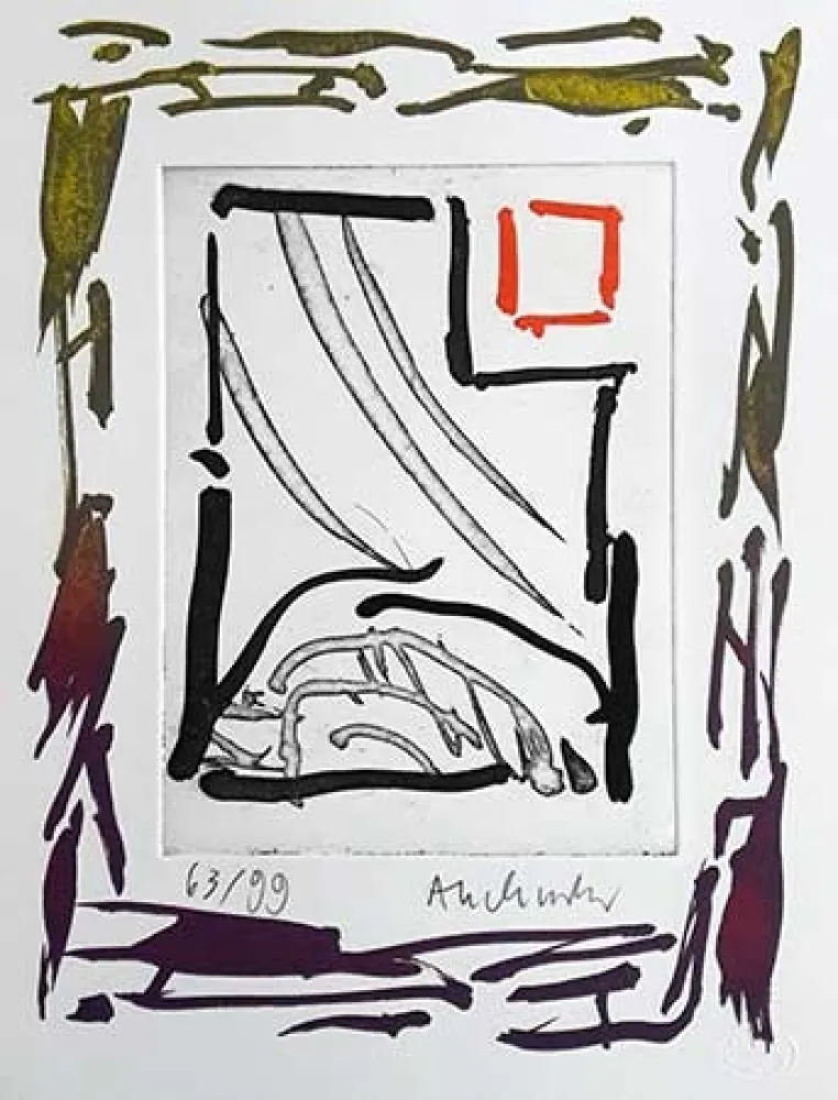 Grabado Alechinsky - Triades