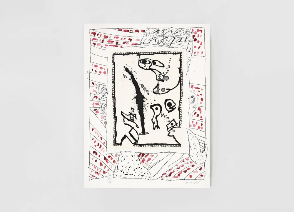 Grabado Alechinsky - Troll