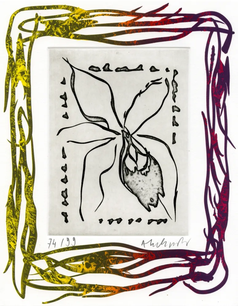 Litografía Alechinsky - Un Amour de Swann 2