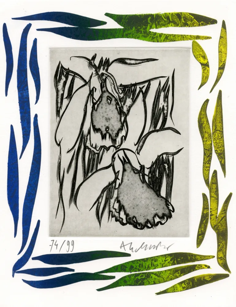 Litografía Alechinsky - Un Amour de Swann 3