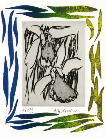 Litografía Alechinsky - Un Amour de Swann 3