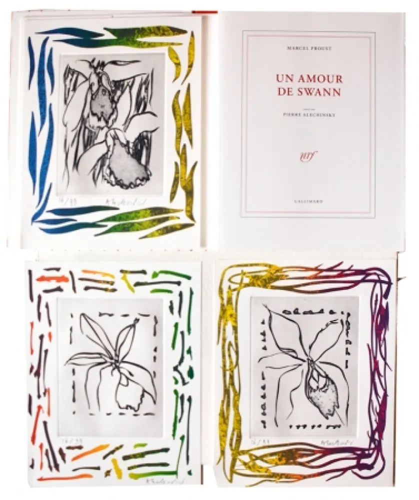 Libro Ilustrado Alechinsky - Un amour de Swann
