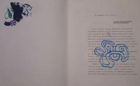 Libro Ilustrado Alechinsky - Un mannepquin sur le trottoir