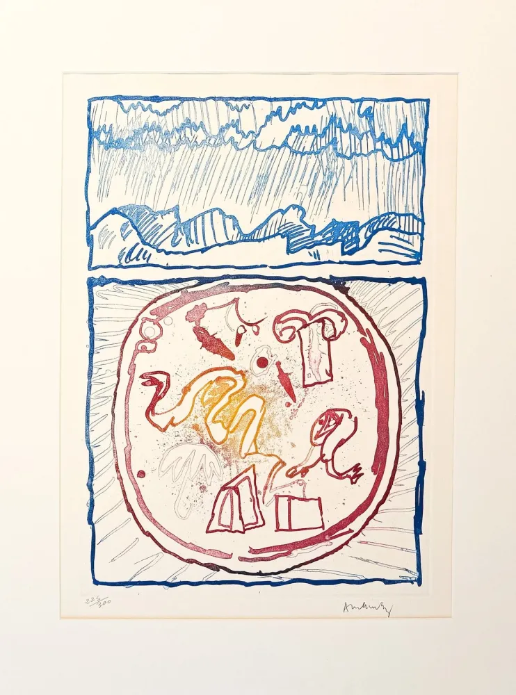 Aguafuerte Y Aguatinta Alechinsky - Underground